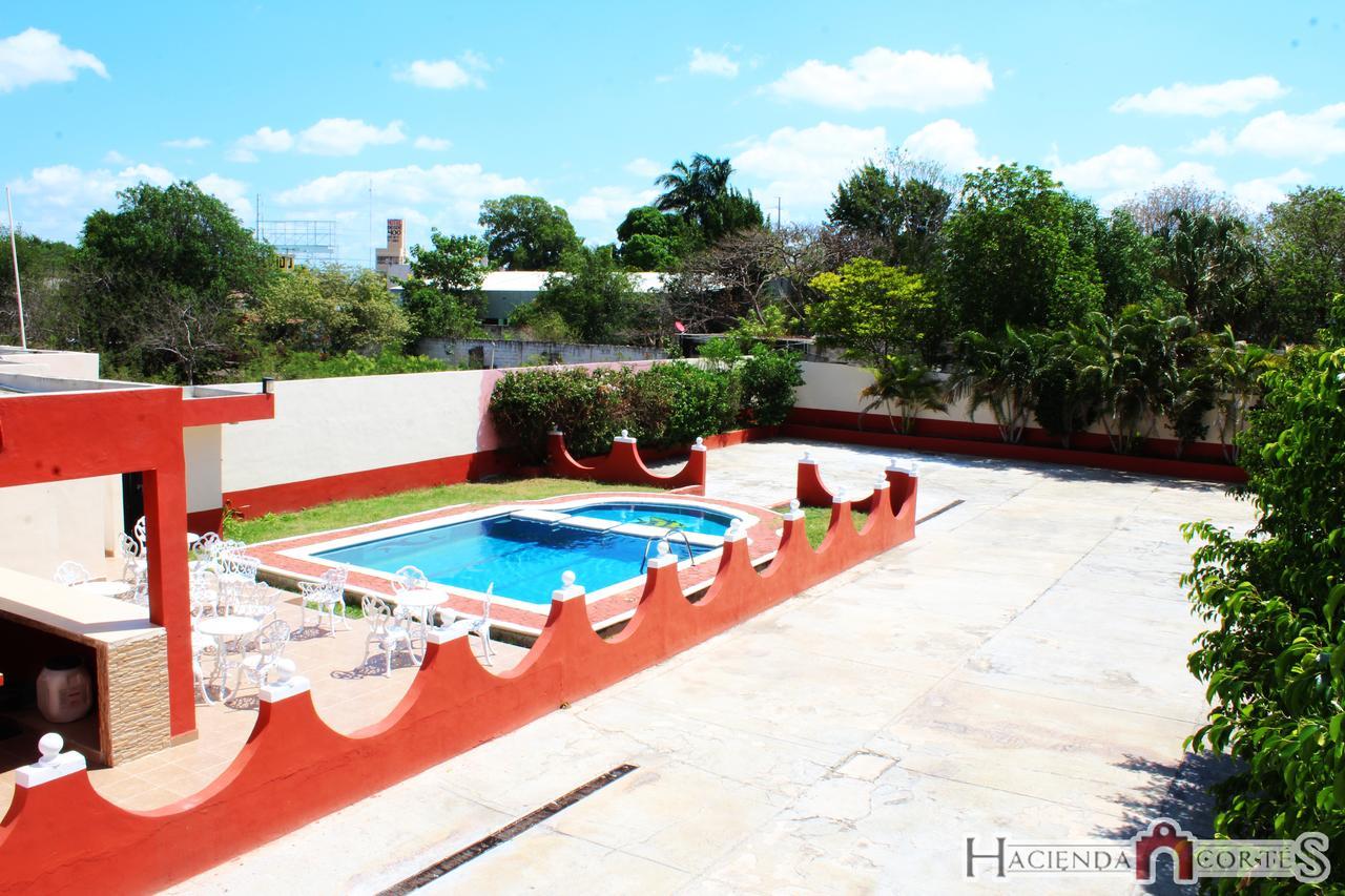 Hotel Hacienda Cortes Mérida Exteriör bild